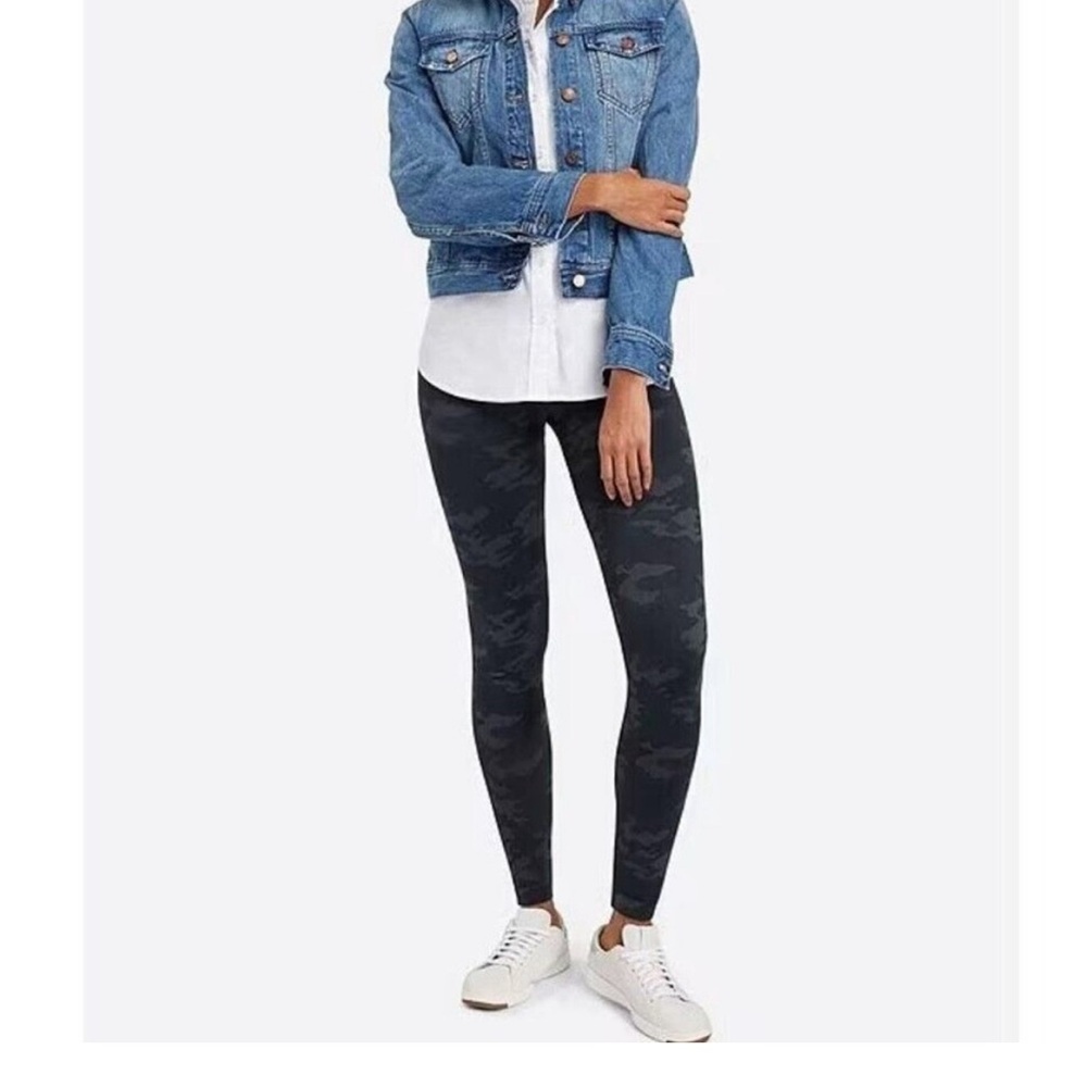 SPANX Black Camo Leggings